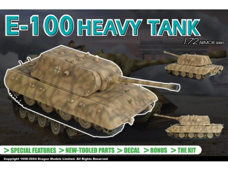 Czołg PzKpfw E-100 7256 Dragon