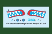 Okręt podwodny Molch 80170 Hobby Boss