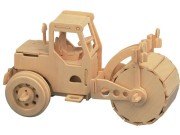 Walec drogowy składanka drewniana puzzle 3D P027 Sea-Land