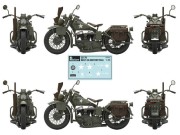 Motocykl wojskowy Harley Davidson WLA 750 35176 MiniArt
