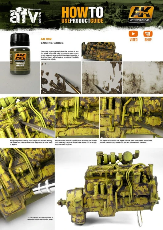 Weathering Engine Grim AK082 AK Interactive