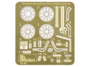 Motocykl wojskowy Harley Davidson WLA 750 35182 MiniArt