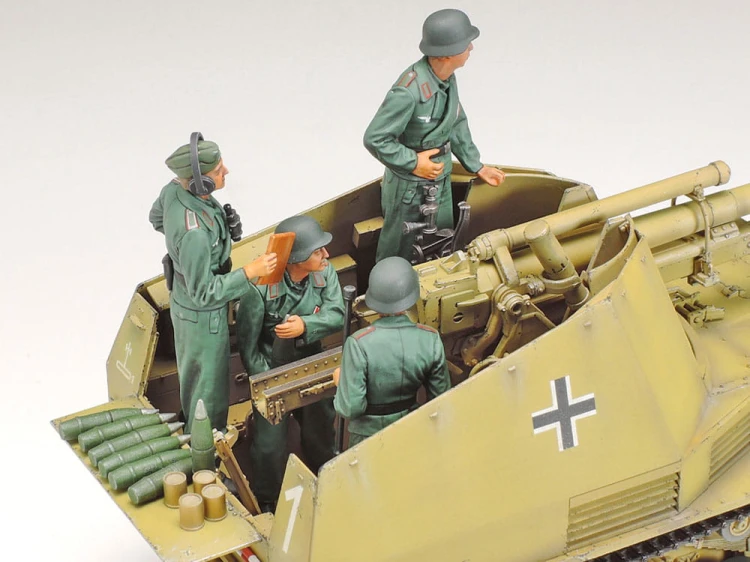 Działo samobieżne Wespe leFH18/2 35358 Tamiya