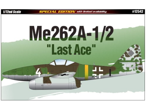 Samolot Messerschmitt Me 262 A-1/2 12542 Academy