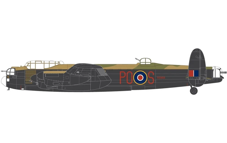 Samolot Avro Lancaster B Mk.III A08013A Airfix