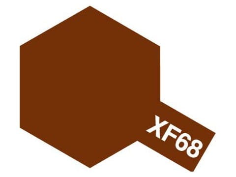Farba akrylowa XF-68 NATO Brown Flat 81768 Tamiya