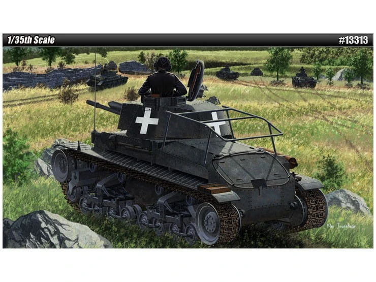 Czołg Pz.Bef.Wg. Panzerbefehlswagen 35(t) 13313 Academy