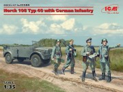 Samochód wojskowy Horch 108 Typ 40 35504 ICM