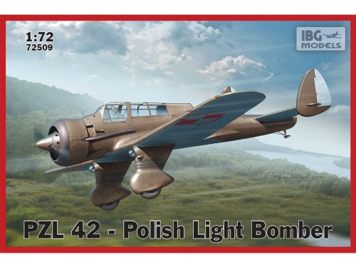 Samolot PZL.42 72509 IBG