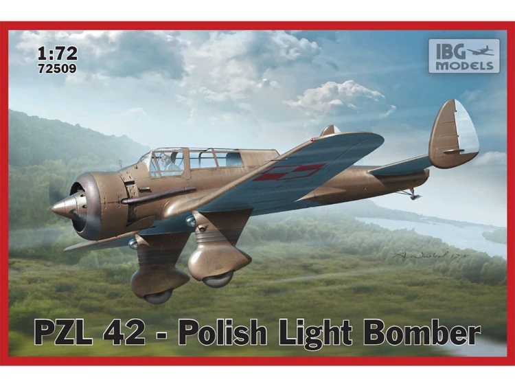 Samolot PZL.42 72509 IBG