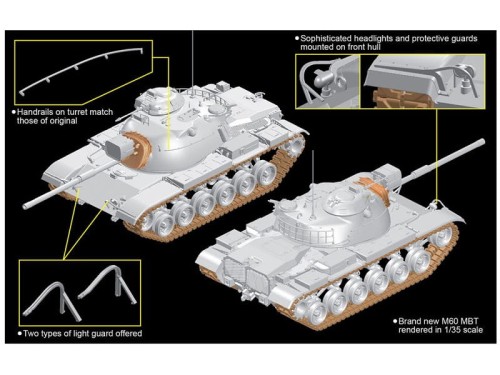 Czołg M60 Patton 3553 Dragon