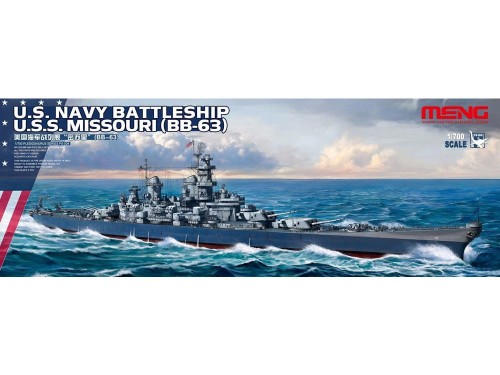 Okręt pancernik USS Missouri BB-63 PS-004 Meng