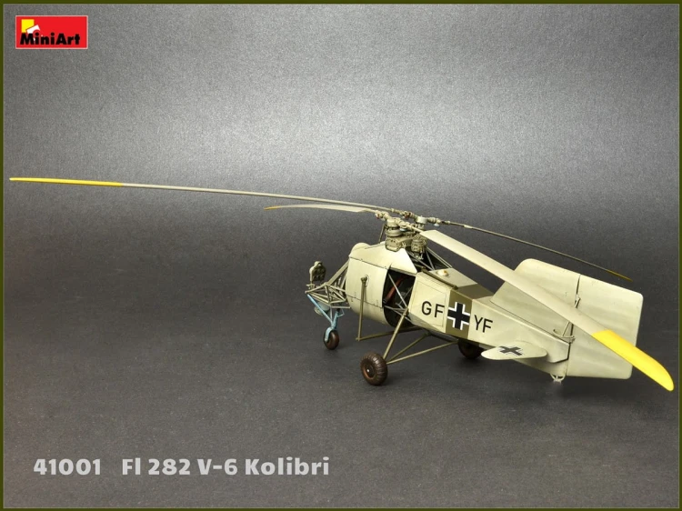 Śmigłowiec Flettner Fl 282 Kolibri 41001 MiniArt