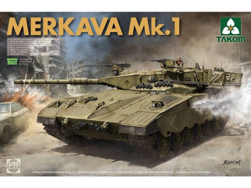Czołg Merkava Merkawa Mk.I 2078 Takom