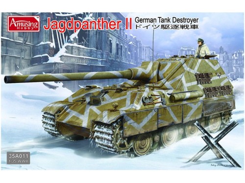 Niszczyciel czołgów Jagdpanther II 35A011 Amusing Hobby