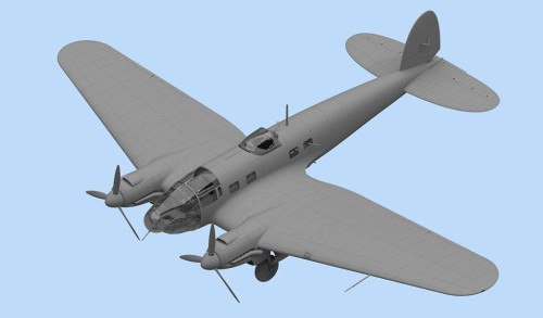 Samolot Heinkel He 111 H-3 48261 ICM