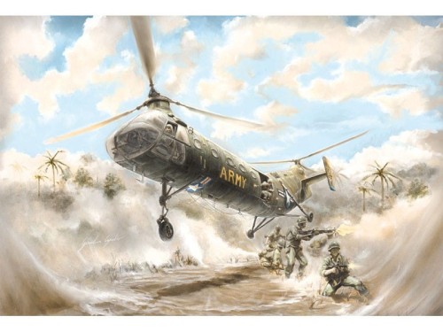 Śmigłowiec Piasecki H-21C Shawnee 2733 Italeri