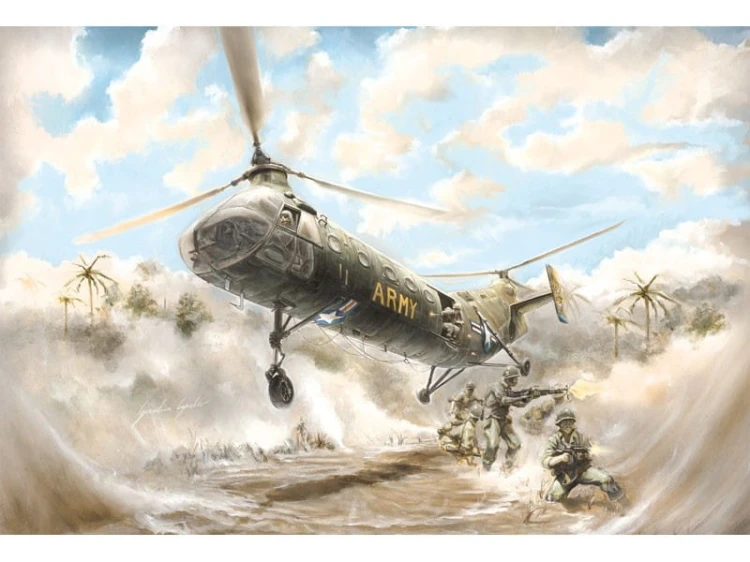 Śmigłowiec Piasecki H-21C Shawnee 2733 Italeri