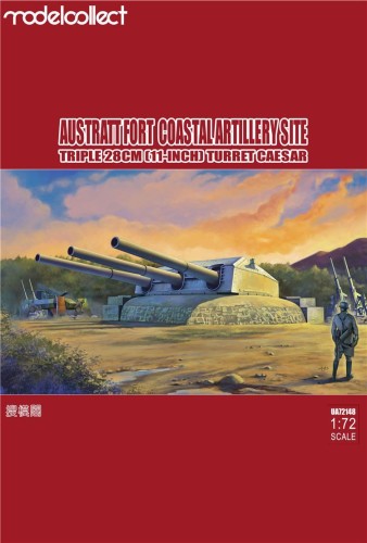 Fort w Austratt wieża 28cm Caesar UA72148 Modelcollect