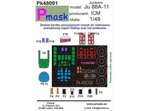 Maski do samolotu Ju 88A-11