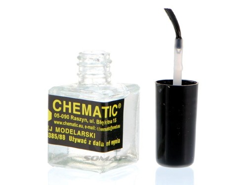 Klej modelarski z pędzelkiem Chematic