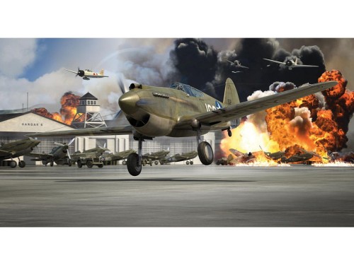 Samolot Curtiss P-40B Warhawk A05130 Airfix
