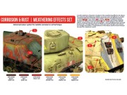 Zestaw farb Rust corrosion rdza HTK-AS26 Hataka