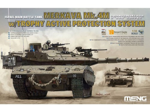 Czołg Merkava Mk.4M Merkawa TS-036 Meng