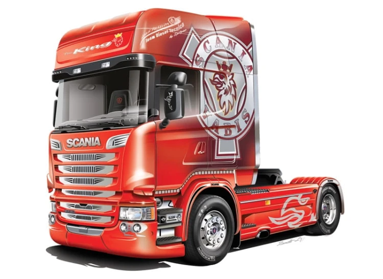 Scania R730 Streamline 3930 Italeri