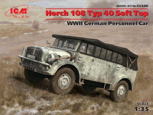 Samochód wojskowy Horch 108 Typ 40 35506 ICM