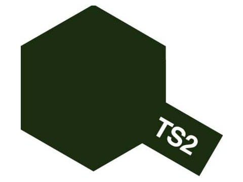 Farba modelarska spray TS2 Dark Green 85002 Tamiya