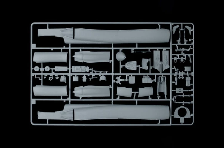 Samolot Dassault Mirage IIIC 2505 Italeri