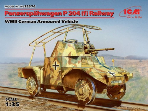 Samochód pancerny Panzerspahwagen P 204 (f) 35376 ICM