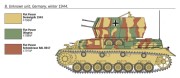 Działo Flakpanzer IV Wirbelwind 7074 Italeri