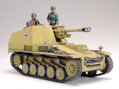 Działo samobieżne Wespe leFH18/2 35358 Tamiya