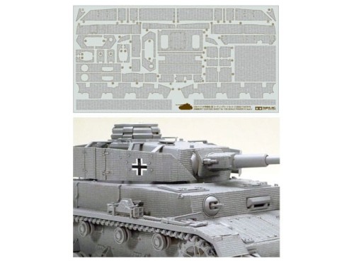 Naklejki zimmerit Panzerkampfwagen IV Ausf.J 12650 Tamiya