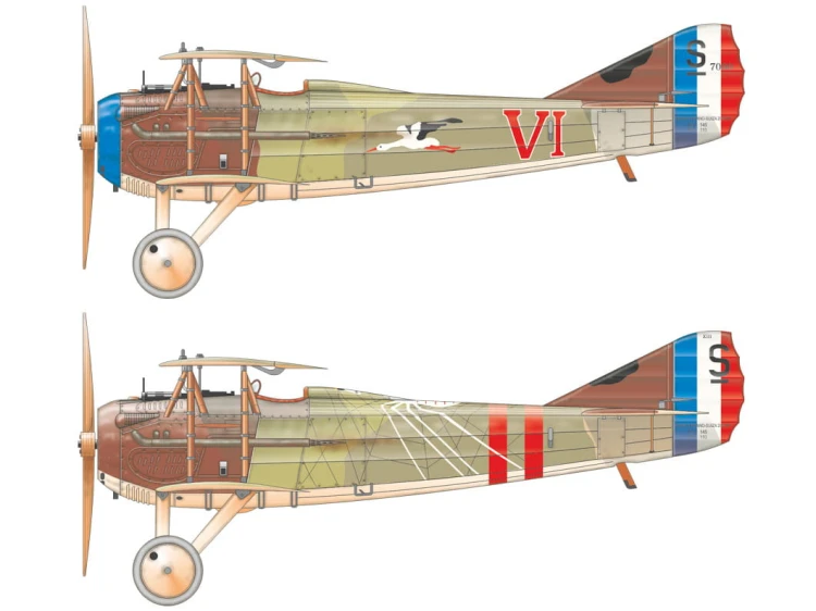 Samolot SPAD S.XIII late 8196 Eduard