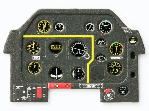 Fototrawiona tablica do P-51 D early YMA4819 Yahu