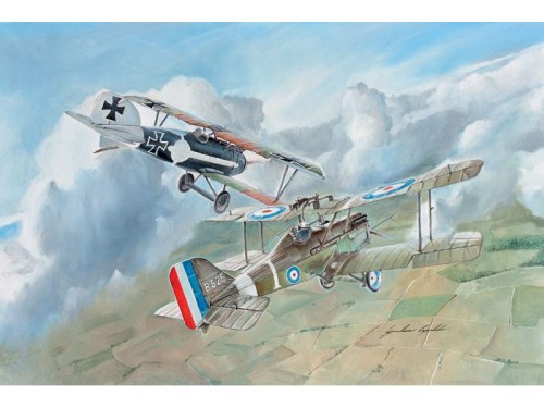 Samolot S.E.5a i Albatros D.III 2 1374 Italeri