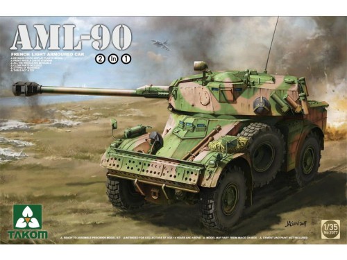 Samochód pancerny Panhard AML-90 2077 Takom