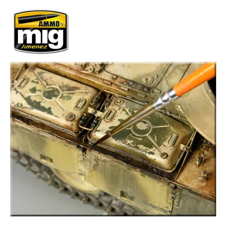 Weathering Fresh engine oil A.MIG-1408 AMMO Mig Jimenez