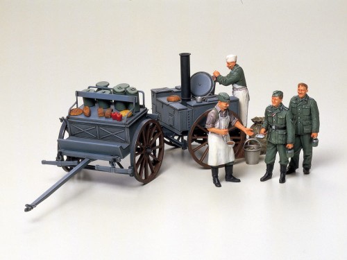 Figurki niemiecka kuchnia polowa 35247 Tamiya