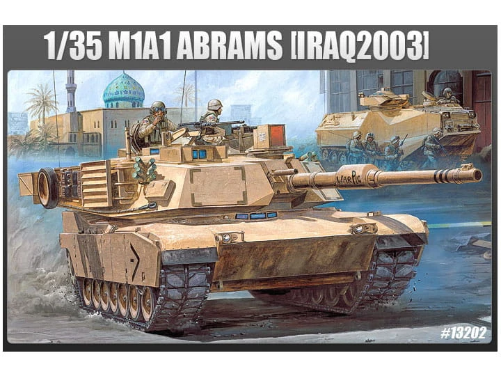 Czołg M1A1 Abrams Iraq 2003 13202 Academy