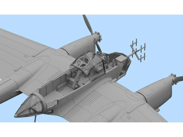 Samolot Focke Wulf Fw189 A-1 72293 ICM