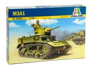 Czołg M3A1 Stuart III 6498 Italeri