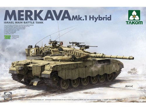 Czołg Merkava Merkawa Mk.I Hybrid 2079 Takom