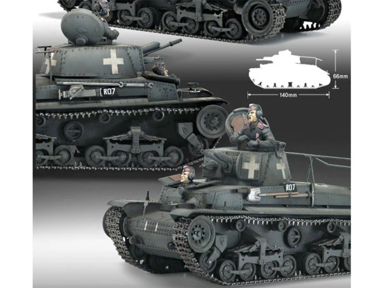 Czołg Pz.Bef.Wg. Panzerbefehlswagen 35(t) 13313 Academy