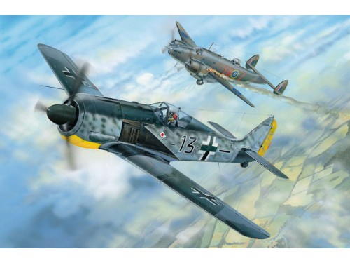 Samolot Focke Wulf Fw190 A-5 81802 Hobby Boss