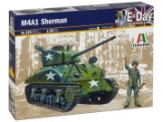 Czołg M4A1 Sherman 0225 Italeri