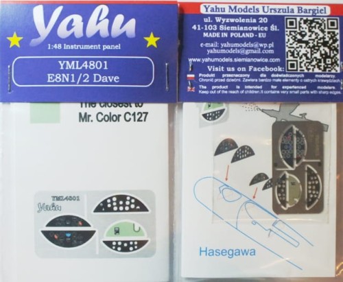 Fototrawiona tablica do E8N1/2 Dave YML4801 Yahu